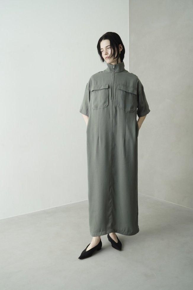 CLANE / HALF ZIP MILITARY ONE PIECE - OTHERS to COLORS