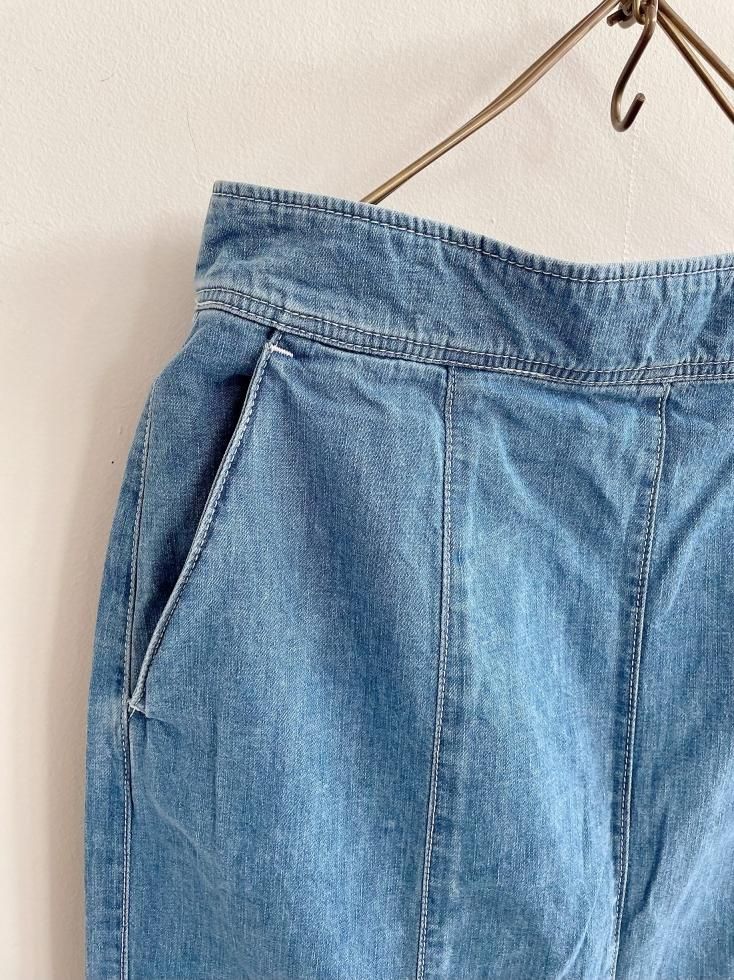 THE SHINZON シンゾーン DENIM MERMAID SKIRT 24SS】THE SHINZONE シンゾーン REMAKE SKIRT リメイクデニム