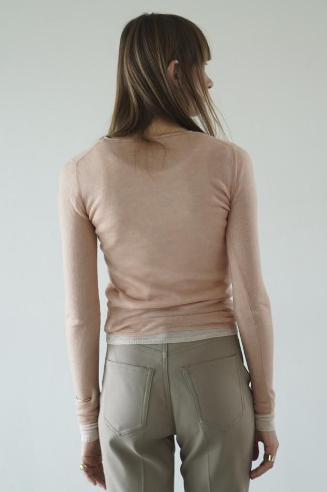 CLANE（クラネ）の「SHEER LAYERED KNIT TOPS（ニット/セーター）」 - WEAR
