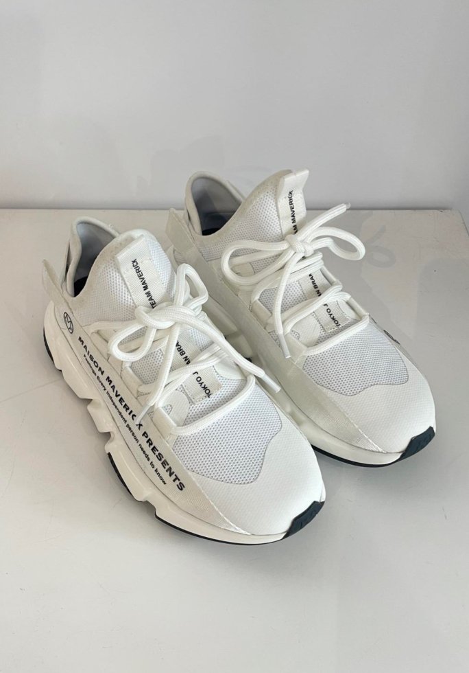 MAISON MAVERICK PRESENTS / NEW Dad Sneakers WHITE - OTHERS to