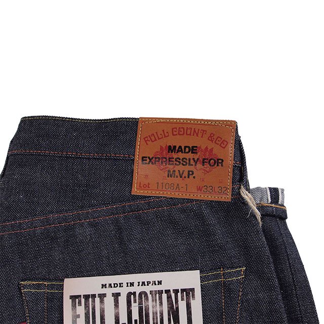 M.V.P. x FULLCOUNT 5P JEANS RAW - IMART ONLINE SHOP