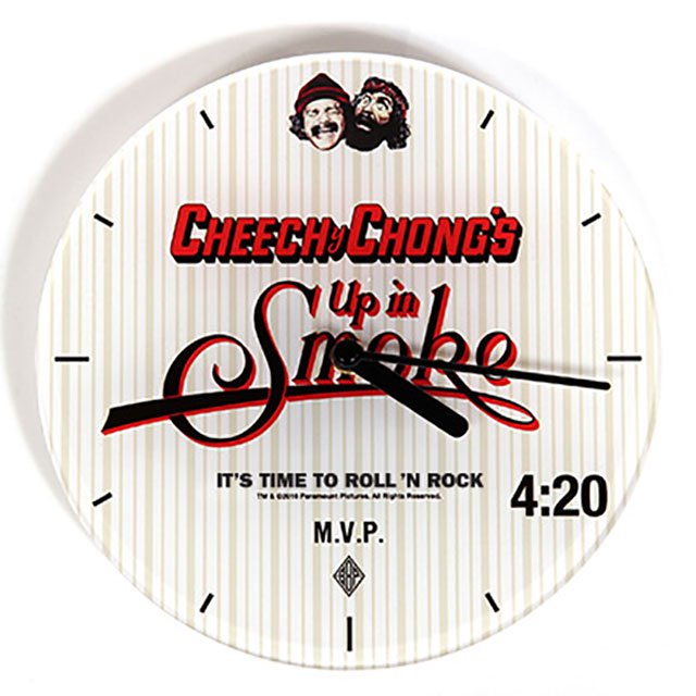 Cheech & Chong x M.V.P. x BBP “4:20 WALL CLOCK 