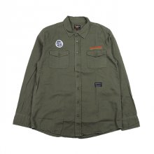 <img class='new_mark_img1' src='https://img.shop-pro.jp/img/new/icons50.gif' style='border:none;display:inline;margin:0px;padding:0px;width:auto;' />ACAPULCO GOLD   WAR ON DRUG ARMY SHIRTS  OLIVE