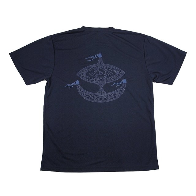 RAJABROOKE  WAU LOGO DRY TEE  NAVY - IMART ONLINE SHOP