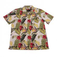 <img class='new_mark_img1' src='https://img.shop-pro.jp/img/new/icons50.gif' style='border:none;display:inline;margin:0px;padding:0px;width:auto;' />HUF PARAISO RESORT S/S WOVEN SHIRT NATURAL