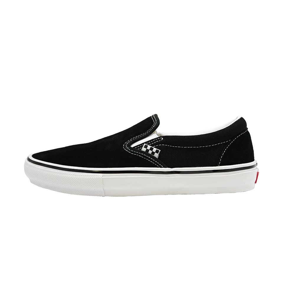 VANS SKATE SLIP ON BLACK WHITE IMART ONLINE SHOP