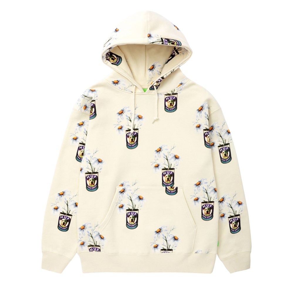 アウトレット専用商品 HUF ハフ パーカー 総柄 CANNED HOODIE