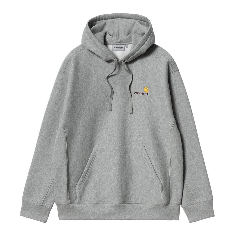 Script Hooded Sweatshirt "Ash Grey"