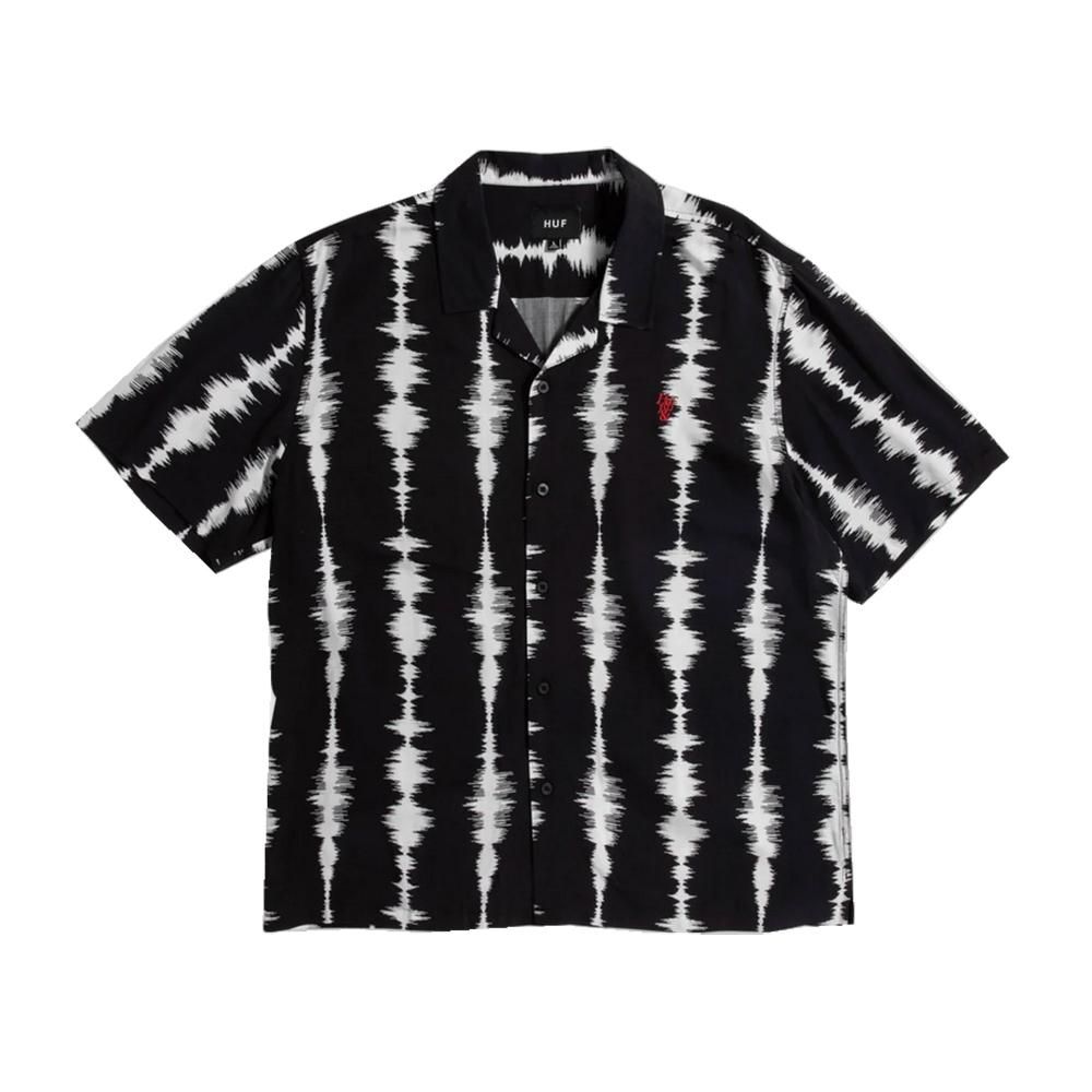 HUF SEISMOGRAM RESORT SHIRT レーヨン 半袖シャツ HUF 