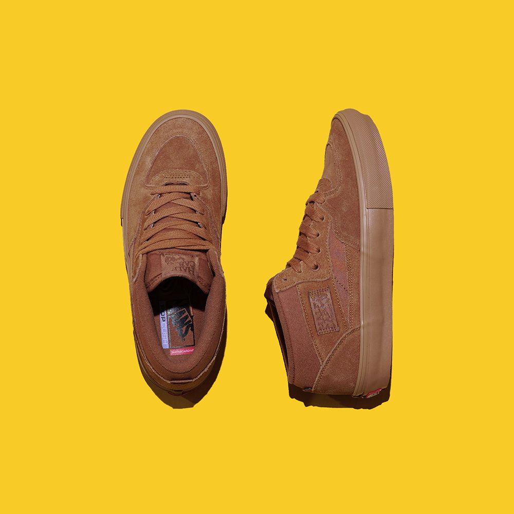 <img class='new_mark_img1' src='https://img.shop-pro.jp/img/new/icons1.gif' style='border:none;display:inline;margin:0px;padding:0px;width:auto;' />VANS SKATE HALF CAB BROWN/GUM