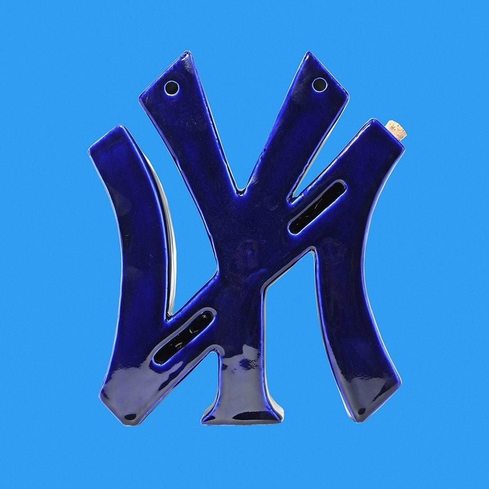 NEW YORK ヤンキース　お香立て　ネイビー NEW YORK ヤンキース お香立て ネイビー - メルカリ