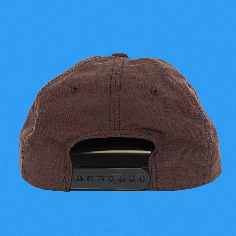 帽子 BEDLAM 2TONE JP NYLON TARGET CAP Bedlam 2 Tone Cap - Grey/Navy Green/Red Made in Japan