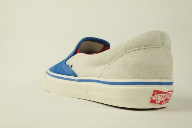 VANS VAULT OG CLASSIC SLIP ON LX(WTAPS)NAVY/WHITE/RED/バンズ