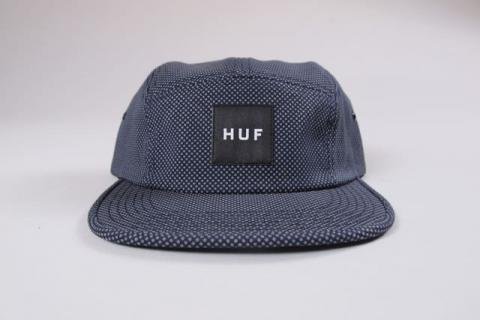 Black HUF Plantlife Volley Hat 