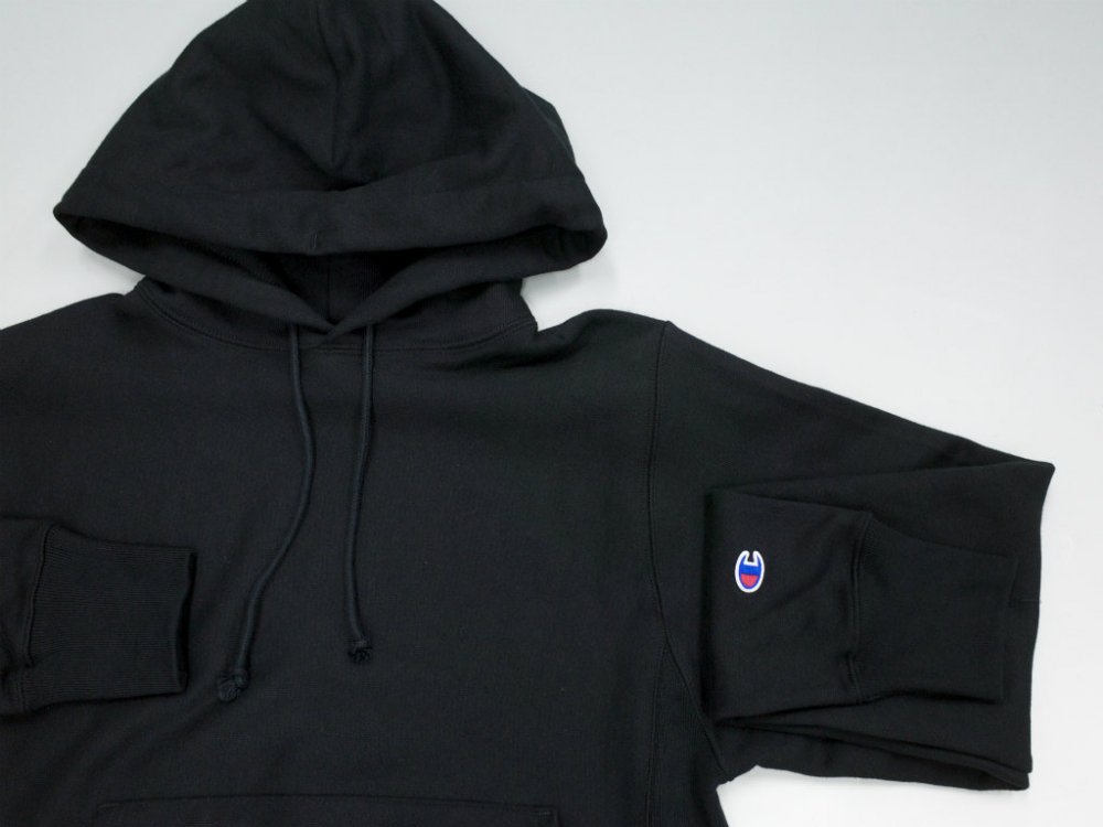 海外限定 Champion 12oz Premium Reverse Weave リバースウィーブパーカ black - SOTA JAPAN  ONLINE SHOP