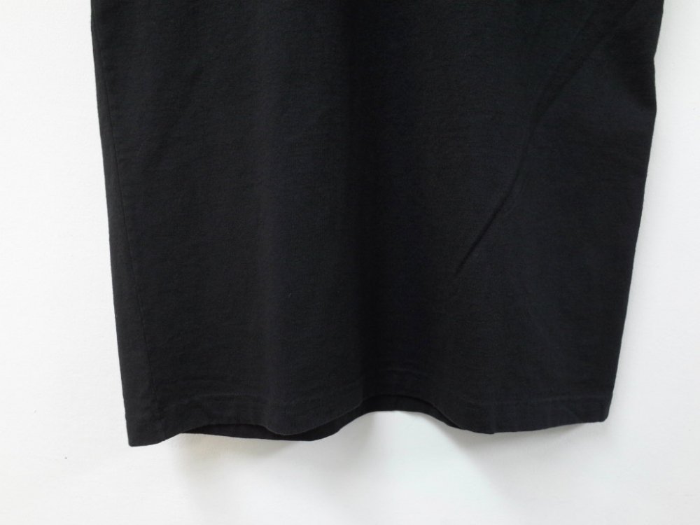 LOS ANGELES APPAREL  ガーメントダイ 8.5オンス  Tシャツ　USA製 black