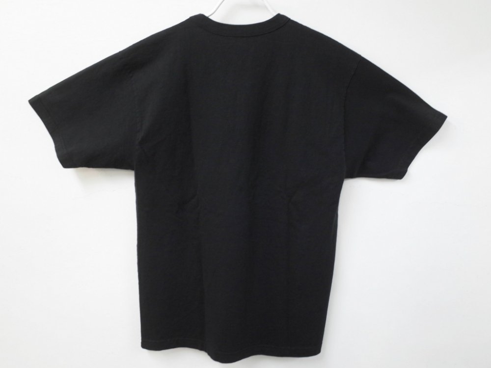 LOS ANGELES APPAREL  ガーメントダイ 8.5オンス  Tシャツ　USA製 black