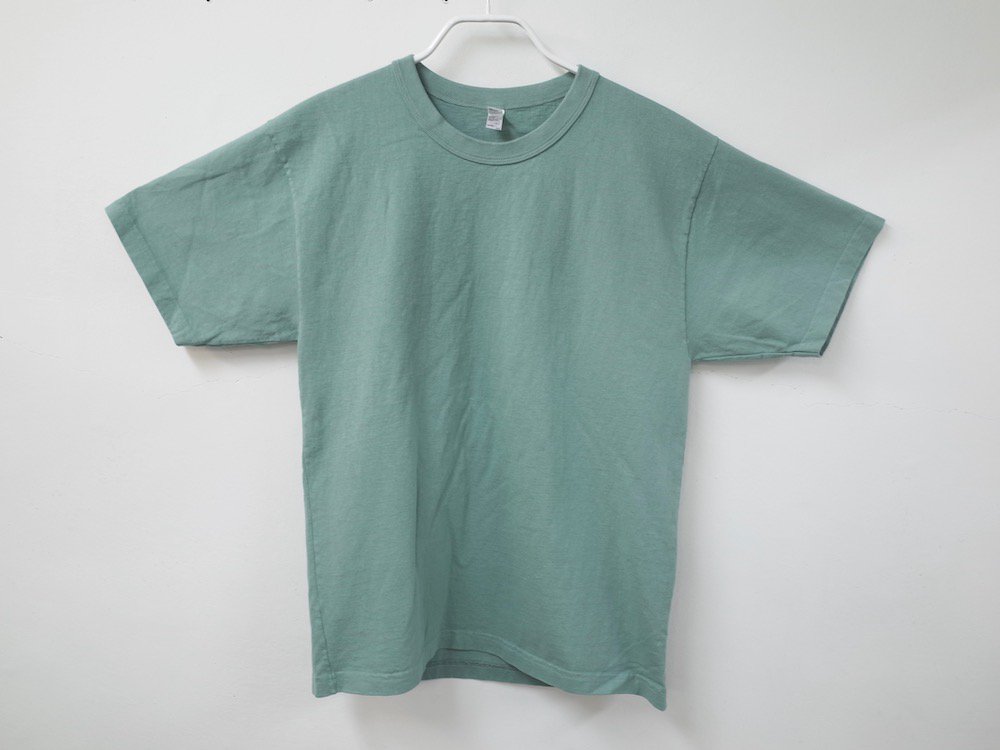 LOS ANGELES APPAREL  ガーメントダイ 8.5オンス  Tシャツ　USA製 A.Green