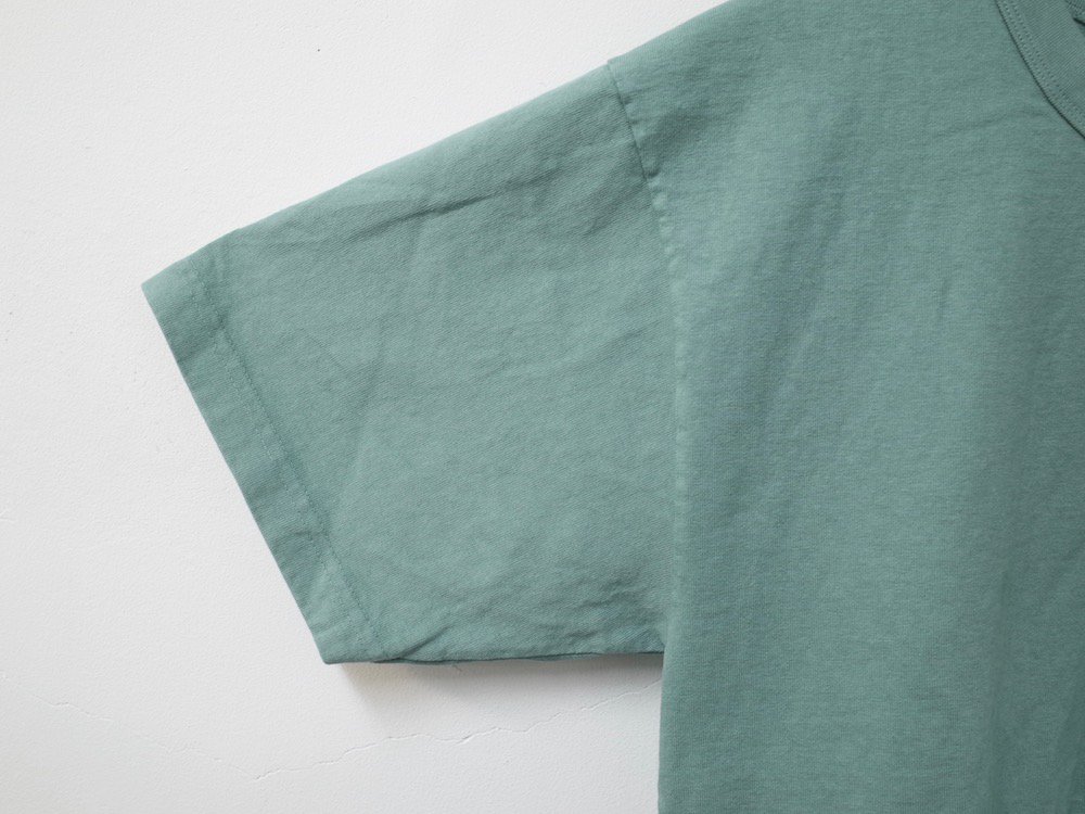 LOS ANGELES APPAREL  ガーメントダイ 8.5オンス  Tシャツ　USA製 A.Green