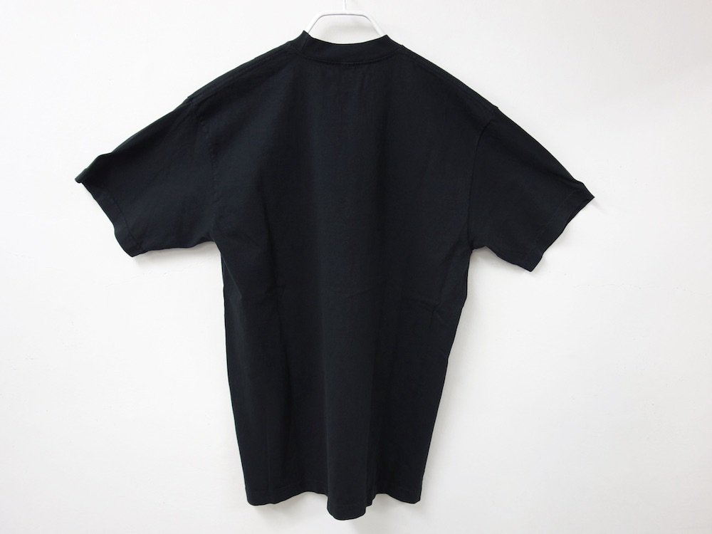 LOS ANGELES APPAREL  ガーメントダイ 6.5オンス  Tシャツ　USA製 black