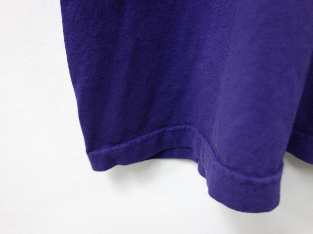 LOS ANGELES APPAREL  ガーメントダイ 6.5オンス  Tシャツ　USA製 purple