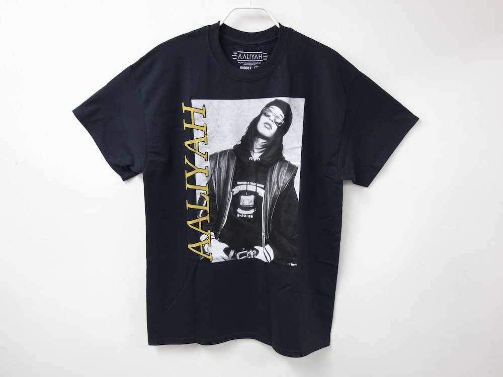海外限定　オフィシャル Aaliyah Tシャツ black - SOTA JAPAN ONLINE SHOP