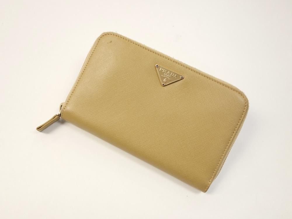 PRADA プラダ サフィアーノレザー ラウンドジップ長財布 MADE IN ITALY USED - SOTA JAPAN ONLINE SHOP