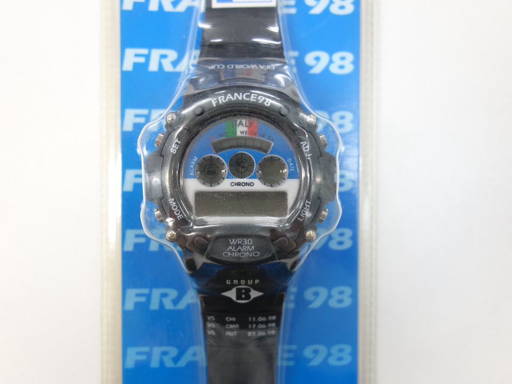 FIFA 98 年ワールドカップ フランス大会 イタリアモデル 腕時計 DEAD ...