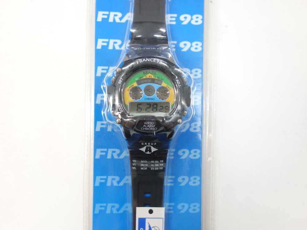 FIFAサッカーワールドカップ1998フランス大会 ブラジル腕時計
