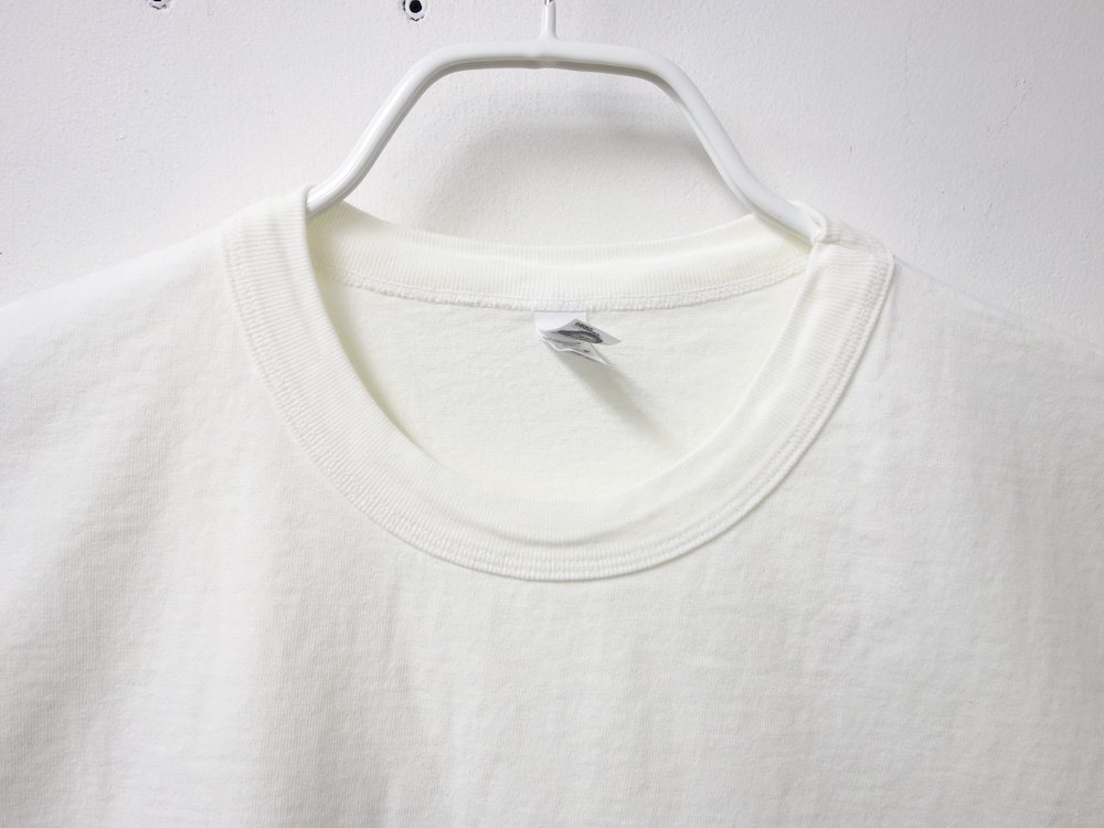 LOS ANGELES APPAREL  ガーメントダイ 8.5オンス  Tシャツ　USA製 off white