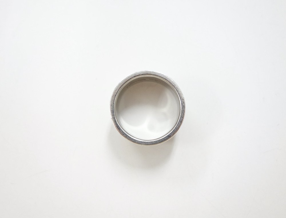 BURBERRY バーバリー ストライプ柄 シルバーリング 指輪 USED - SOTA 