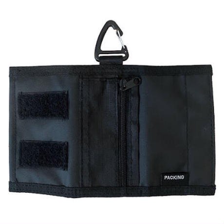 PACKING Compact Wallet　（防水）mat black