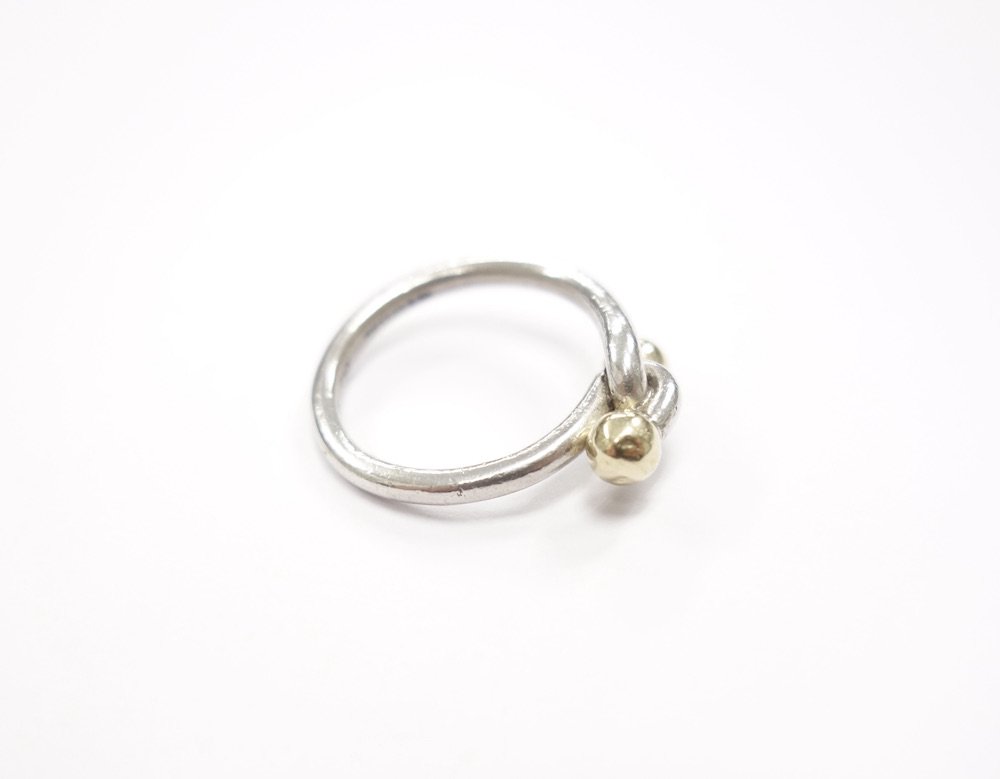 Tiffany & Co  ティファニー  リング　指輪 silver925  18K 750 7号 USED