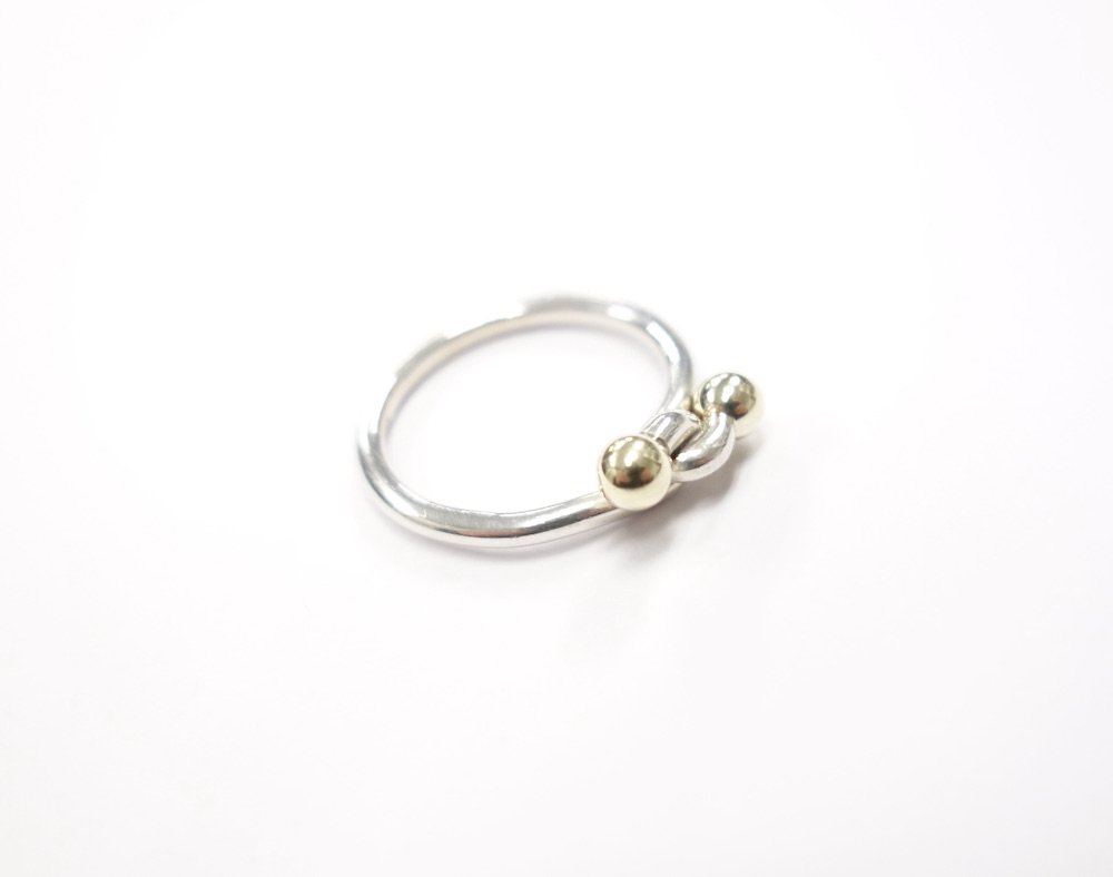 Tiffany & Co  ティファニー  リング　指輪 silver925  18K 750 13号 USED
