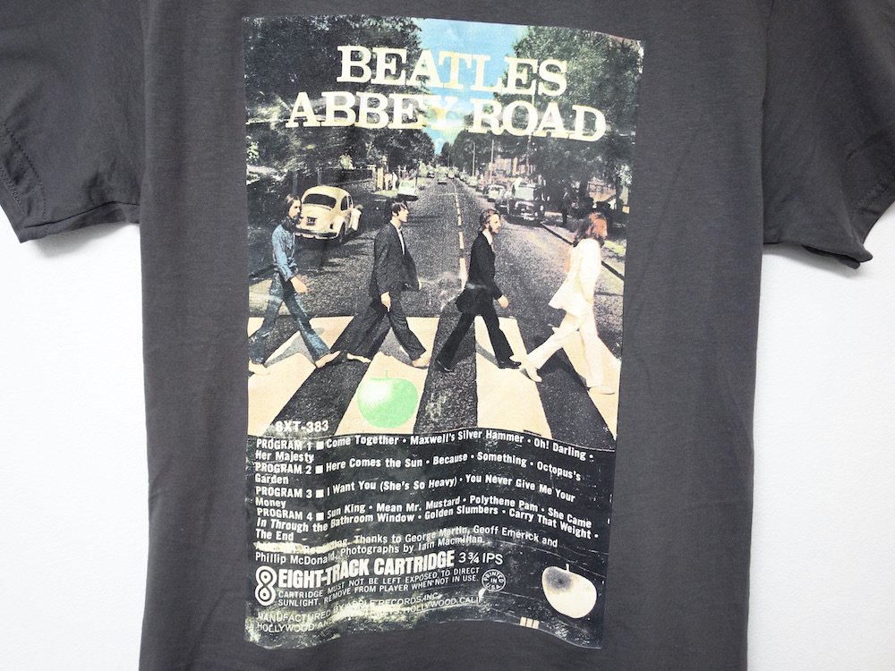 海外限定 オフィシャル　The Beatles Abbey Road Tシャツ