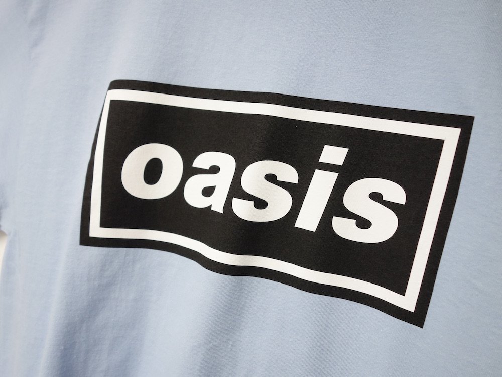 海外限定  オフィシャル  Oasis ロゴ Tシャツ