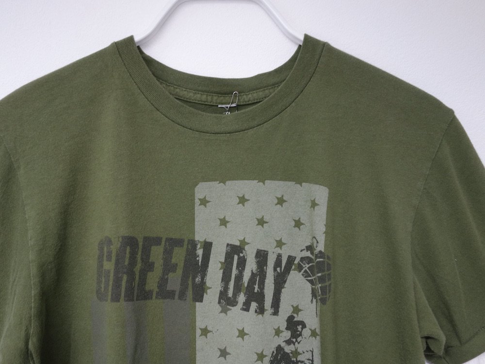 BAND TEE オフィシャルライセンス GREEN DAY リメイクTシャツ  USED