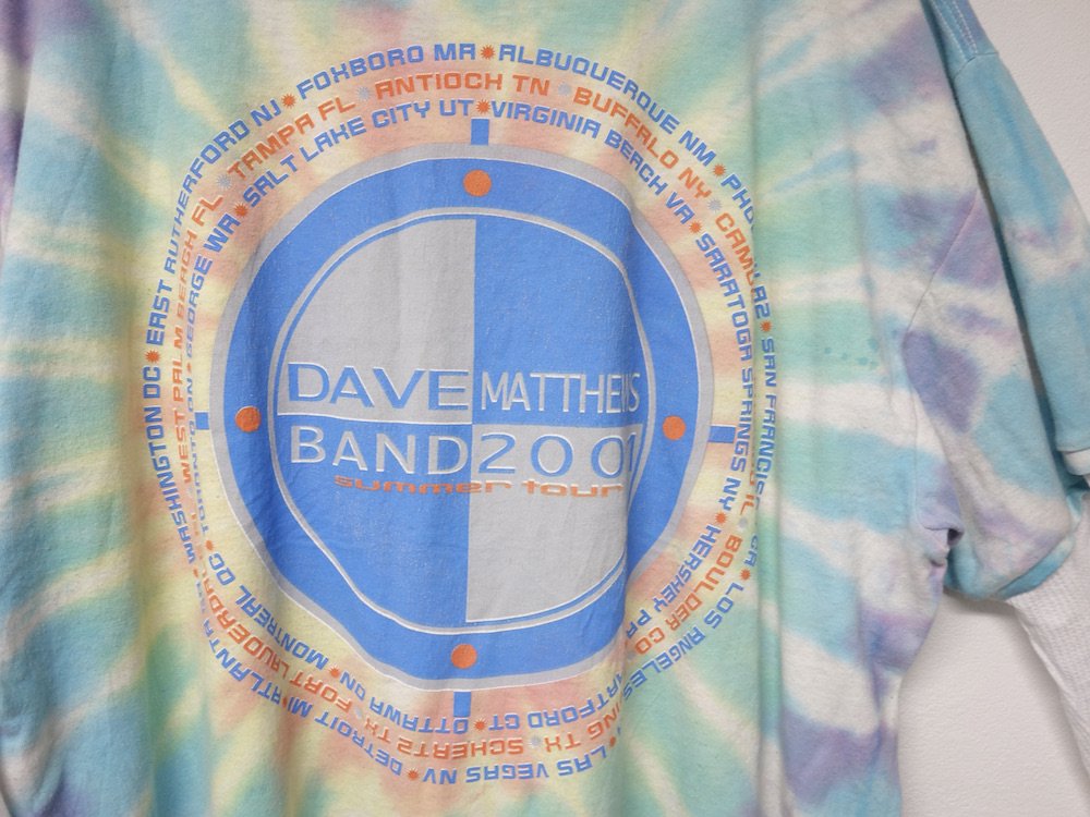 <img class='new_mark_img1' src='https://img.shop-pro.jp/img/new/icons20.gif' style='border:none;display:inline;margin:0px;padding:0px;width:auto;' />BAND TEE ե饤 Dave Matthews Band ᥤT  USED