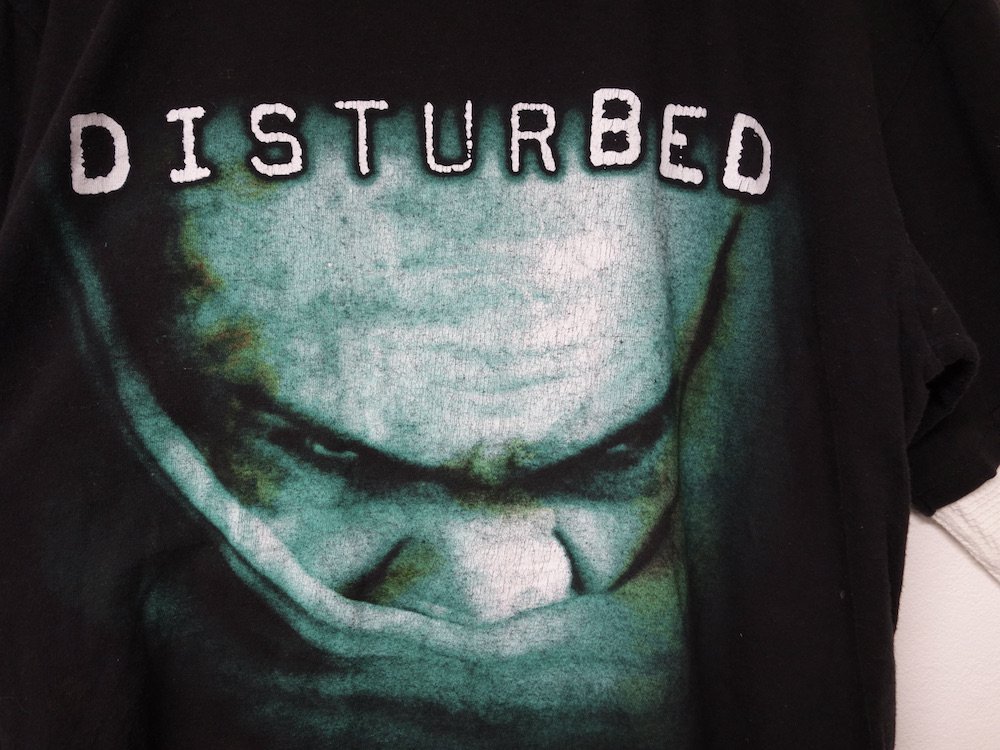 BAND TEE オフィシャルライセンス Disturbed リメイクTシャツ USED - SOTA JAPAN ONLINE SHOP