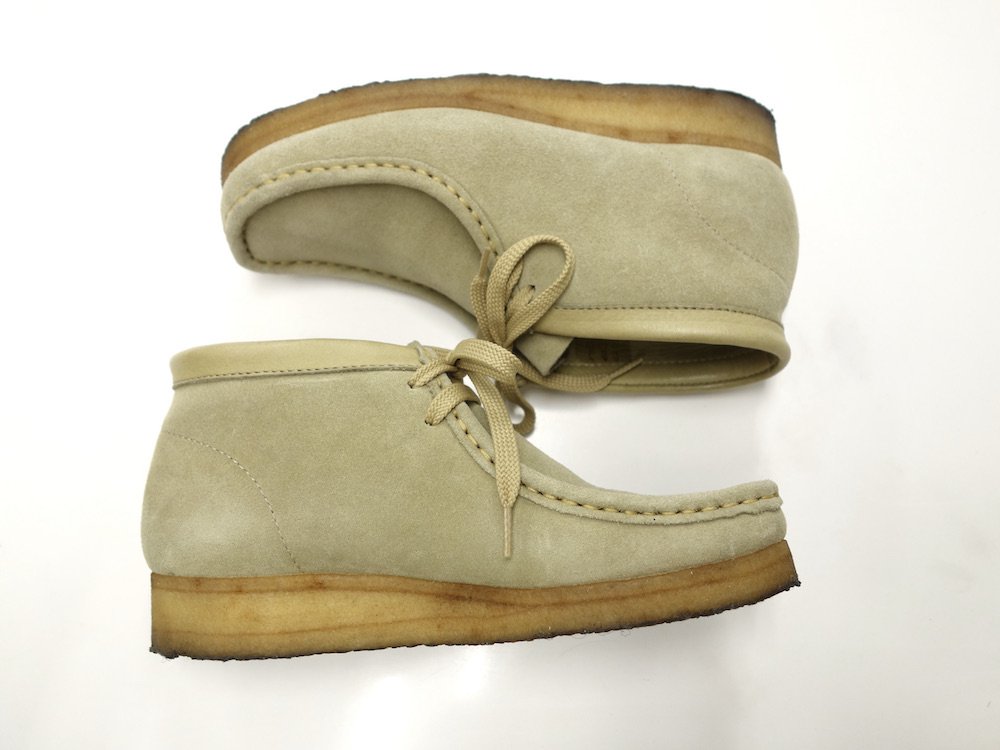<img class='new_mark_img1' src='https://img.shop-pro.jp/img/new/icons15.gif' style='border:none;display:inline;margin:0px;padding:0px;width:auto;' />CLARKS クラークス Wallabee Boot クレープソール USED