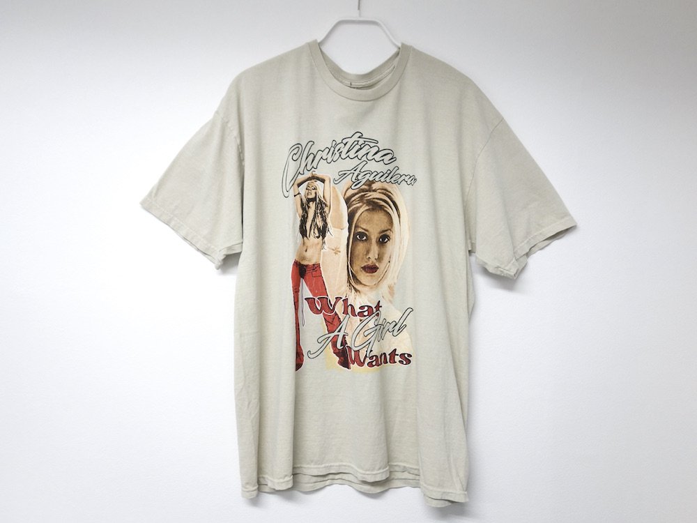 海外限定 Christina Aguilera オフィシャル Tシャツ
