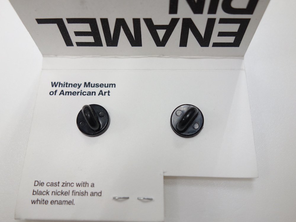 Whitney Museum　ホイットニーミュージアム ピンズ  
