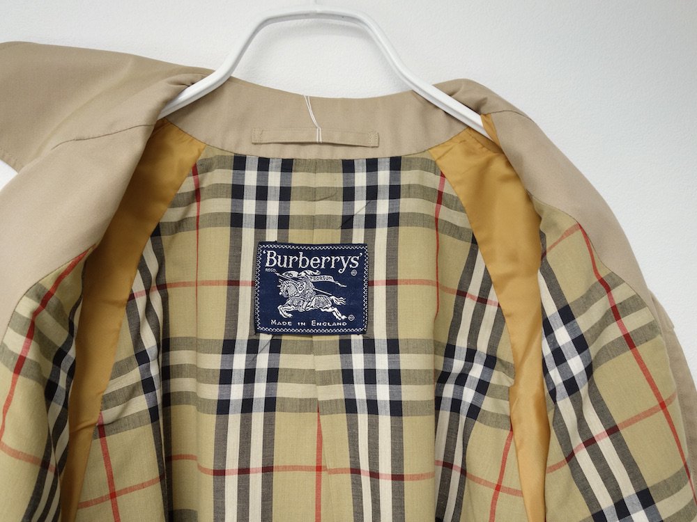 Vintage BURBERRYS バーバリー  ステンカラーコート 英国製 USED