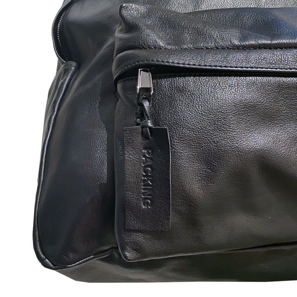 <img class='new_mark_img1' src='https://img.shop-pro.jp/img/new/icons15.gif' style='border:none;display:inline;margin:0px;padding:0px;width:auto;' />PACKING Backpack  (Cowhide Leather) black