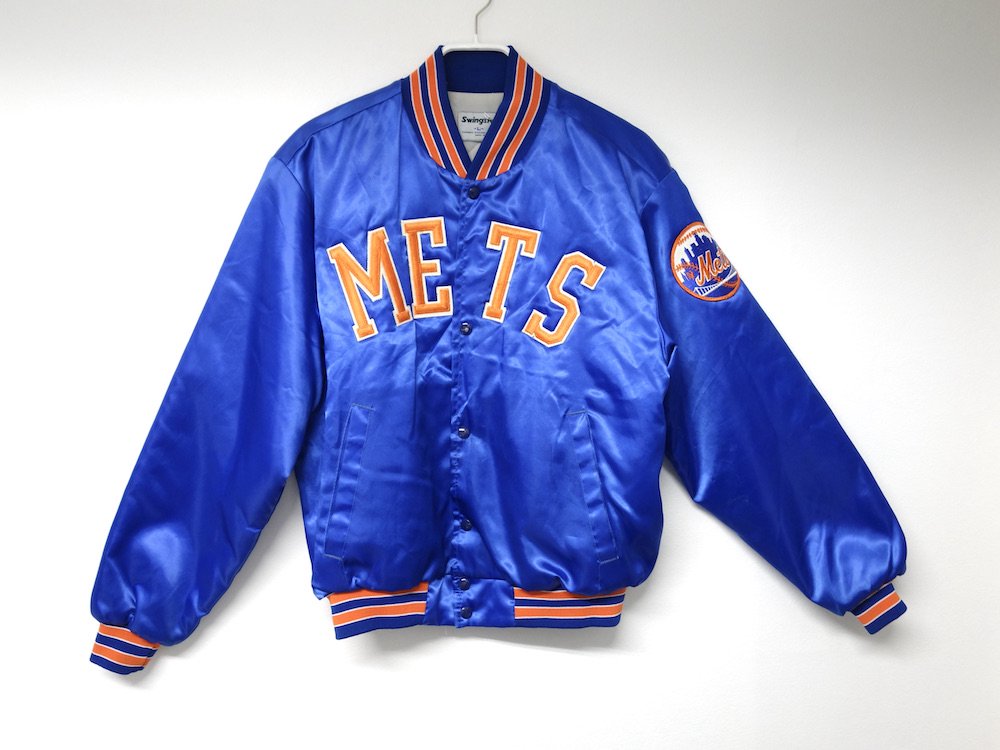 <img class='new_mark_img1' src='https://img.shop-pro.jp/img/new/icons15.gif' style='border:none;display:inline;margin:0px;padding:0px;width:auto;' />Vintage Swingster MLB New York Mets スタジャン  USA製　USED