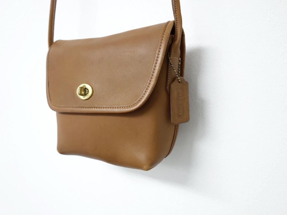 OLD COACH オールドコーチ レザー ミニショルダー バッグ USA製 USED - SOTA JAPAN ONLINE SHOP