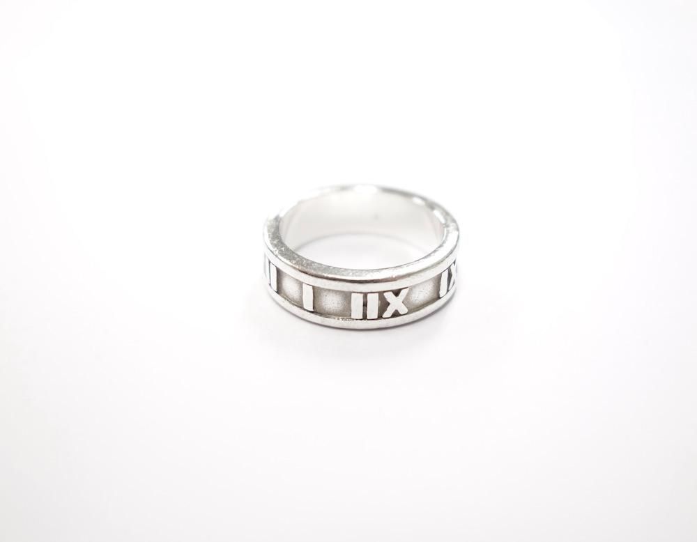 Tiffany & Co  ƥեˡ  ȥ饹 󥰡silver925 11 #8 USED