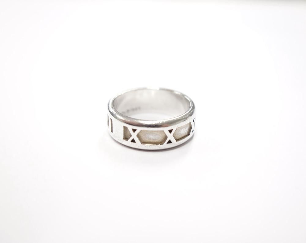 Tiffany & Co  ƥեˡ  ȥ饹 󥰡silver925 10 #9 USED