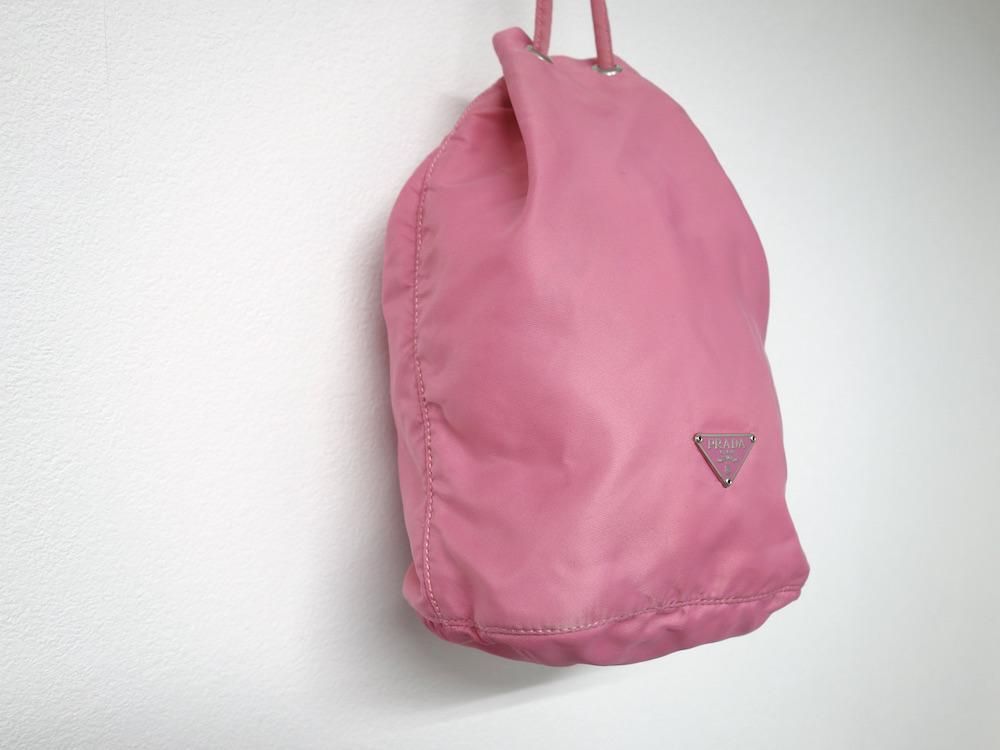 PRADA プラダ 巾着 ポーチ イタリア製 USED - SOTA JAPAN ONLINE SHOP