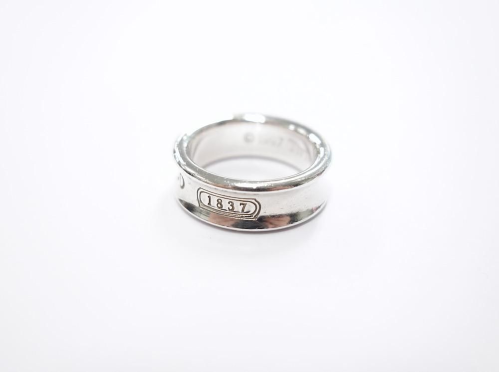 <img class='new_mark_img1' src='https://img.shop-pro.jp/img/new/icons15.gif' style='border:none;display:inline;margin:0px;padding:0px;width:auto;' />Tiffany & Co  ƥեˡ  1837 󥰡  silver925 13 USED #6